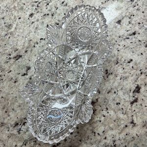 SOLD Gorgeous American Brilliant intricate cut glass bowl